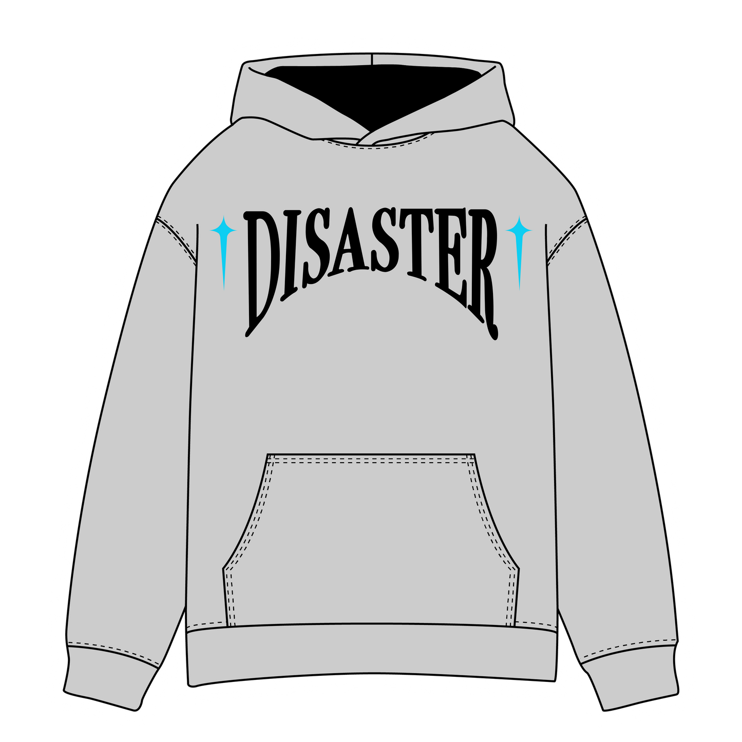 EXOTIKZ Disaster Graphic Hoodie