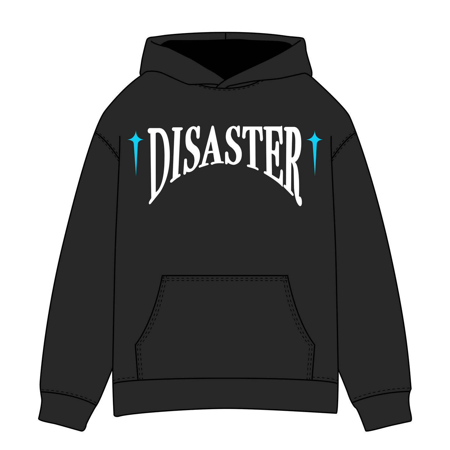 EXOTIKZ Disaster Graphic Hoodie