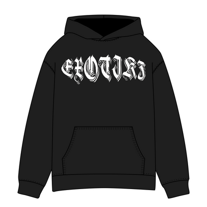 EXOTIKZ Old English Font Graphic Hoodie