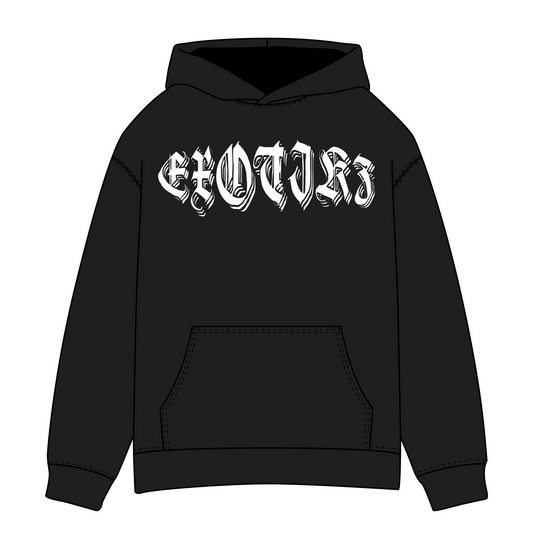 EXOTIKZ Old English Font Graphic Hoodie