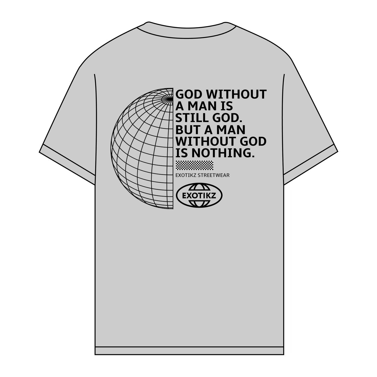 EXOTIKZ Global God Message Graphic Tee