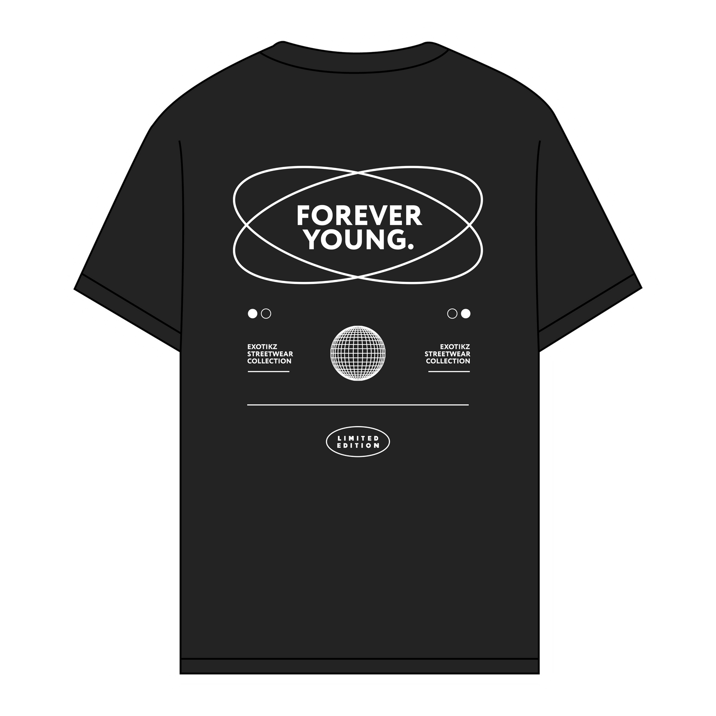 EXOTIKZ "Forever Young" Graphic Tee