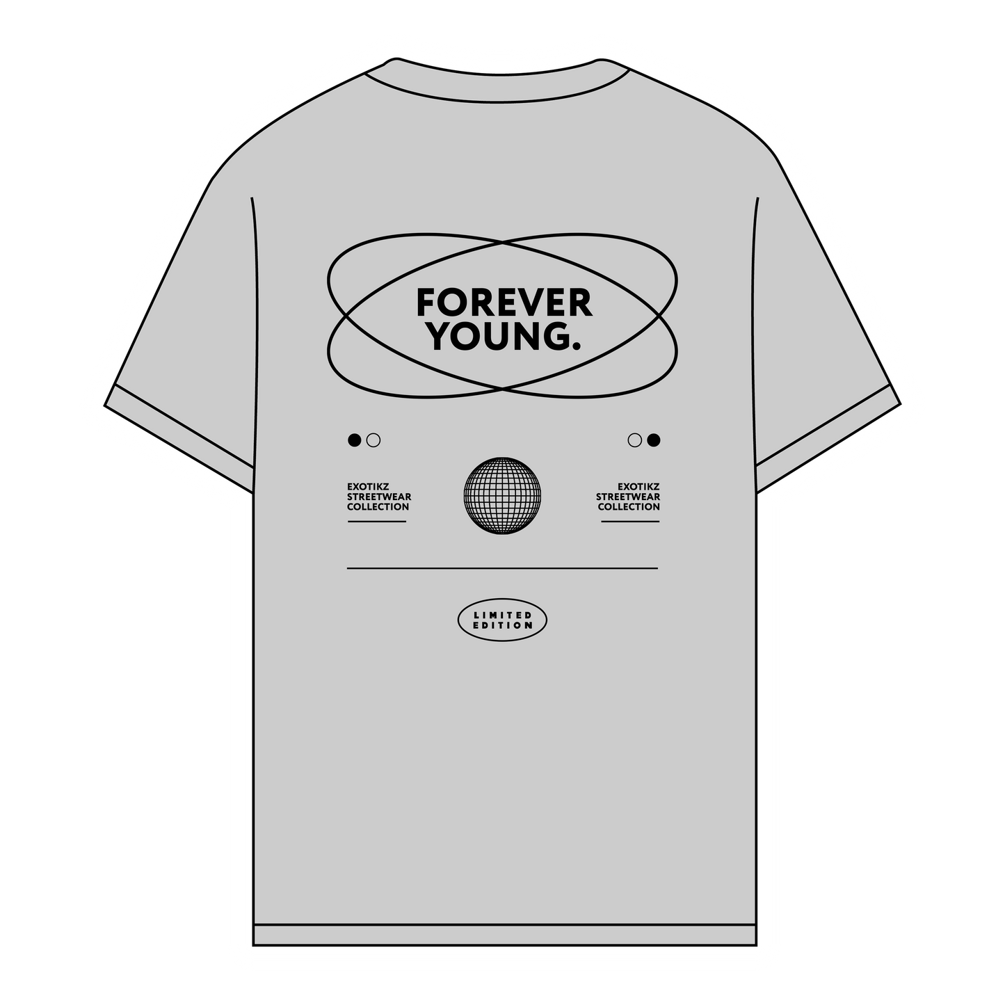 EXOTIKZ "Forever Young" Graphic Tee