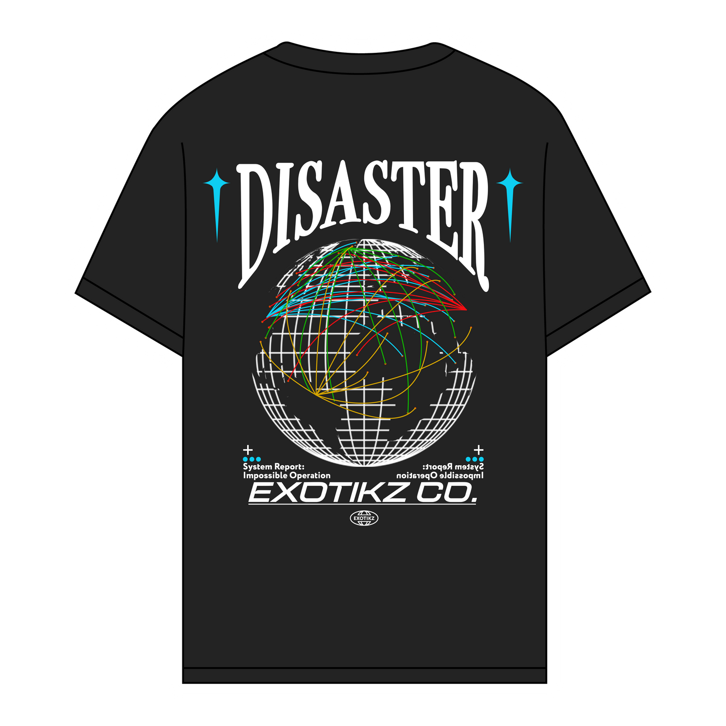 EXOTIKZ Disaster Graphic Tee