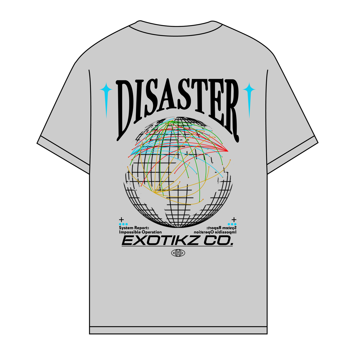 EXOTIKZ Disaster Graphic Tee