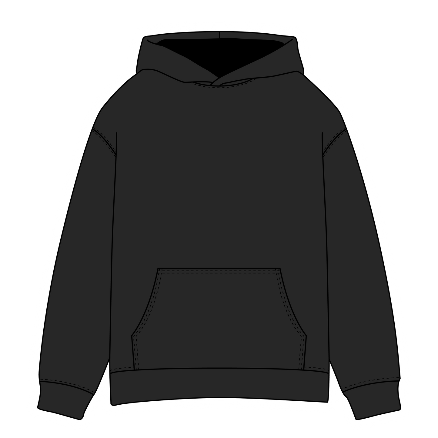 Hoodie w/ EXOTIKZ Rhinestone On Back