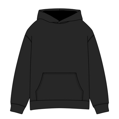 Hoodie w/ EXOTIKZ Rhinestone On Back