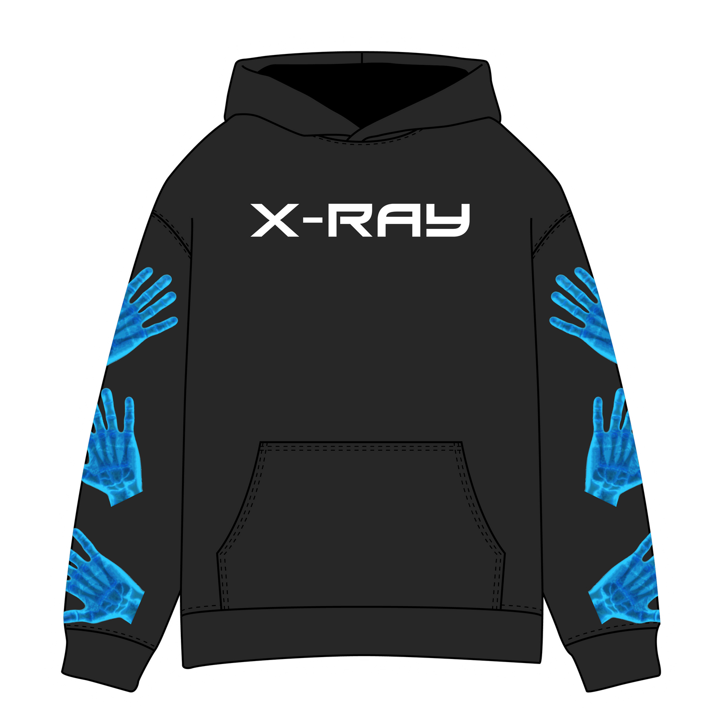 EXOTIKZ X-Ray Graphic Hoodie